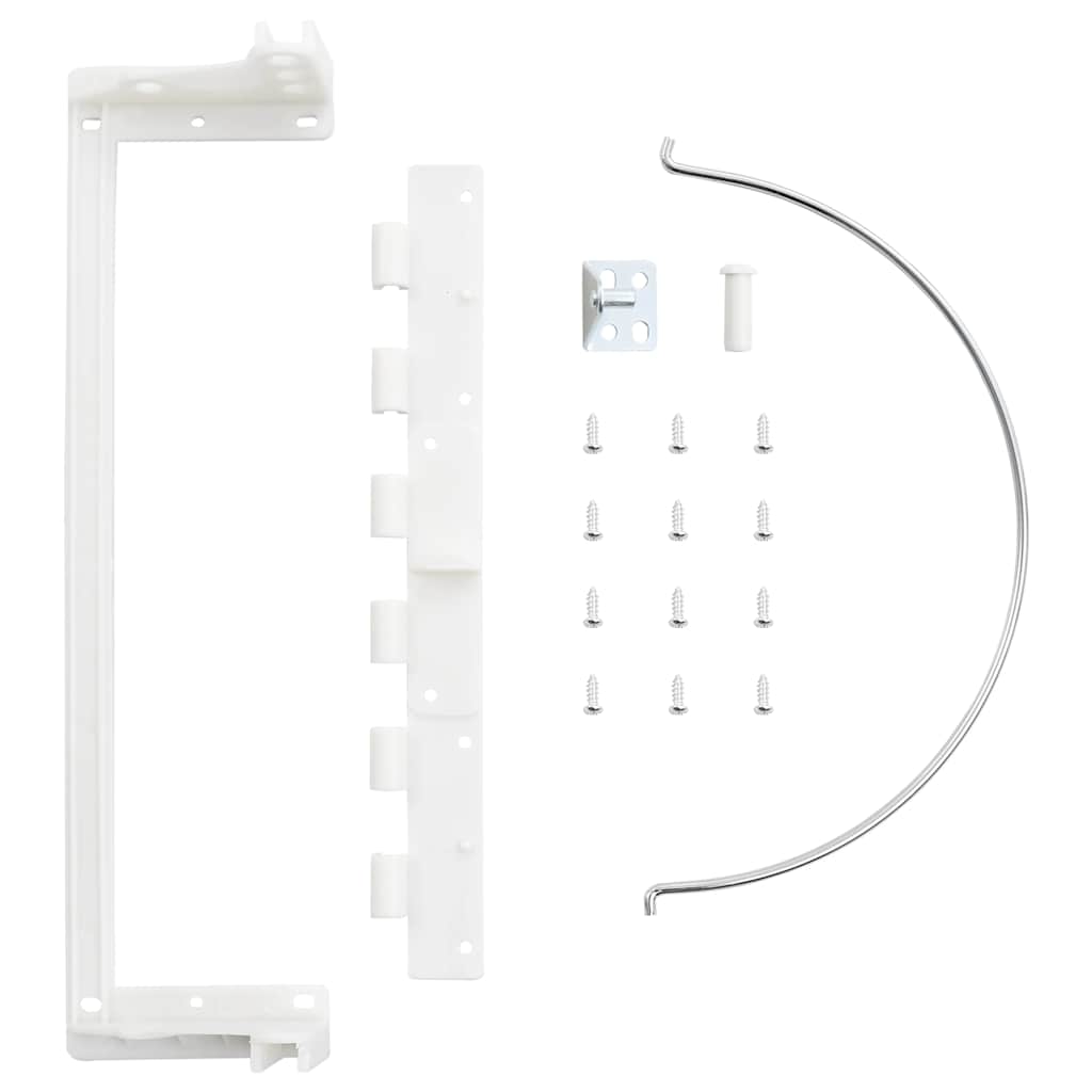 vidaXL Kitchen Built-in Dust Bin Plastic 8 L