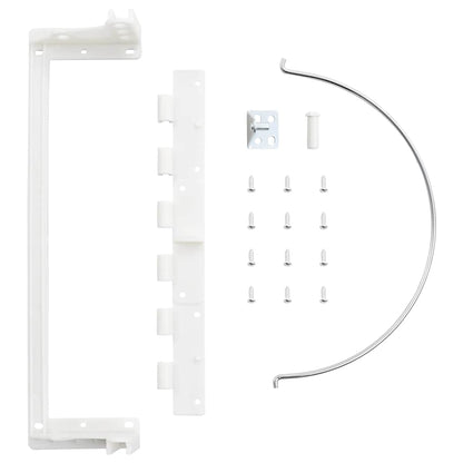 vidaXL Kitchen Built-in Dust Bin Plastic 8 L