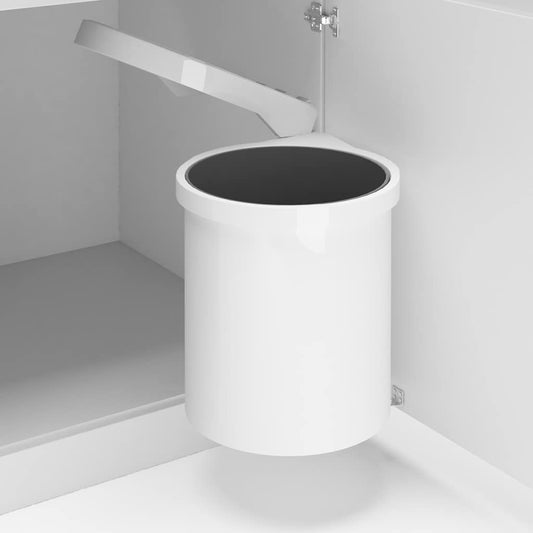 51174 vidaXL Kitchen Built-in Dust Bin Plastic 12 L