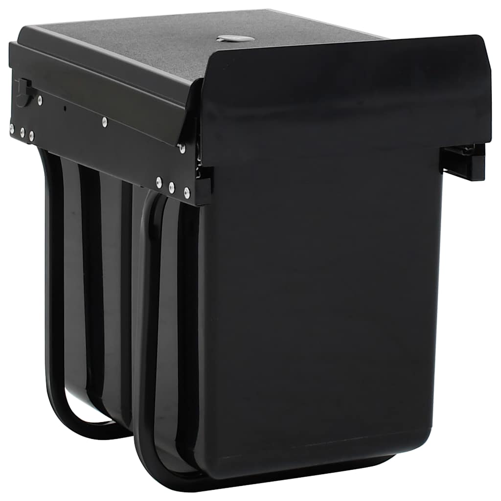 vidaXL Kitchen Cupboard Pull-out Dustbin Soft-Close 20 L
