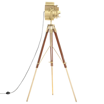 vidaXL Tripod Floor Lamp Solid Mango Wood 193 cm