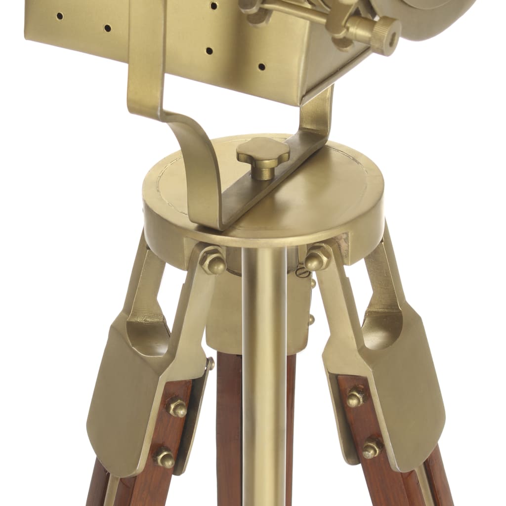 vidaXL Tripod Floor Lamp Solid Mango Wood 193 cm