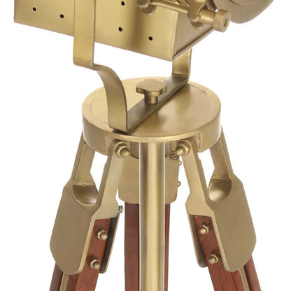vidaXL Tripod Floor Lamp Solid Mango Wood 193 cm