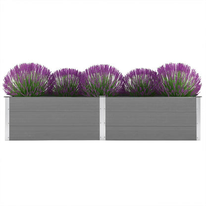 vidaXL Garden Raised Bed 250x50x54 cm WPC Grey