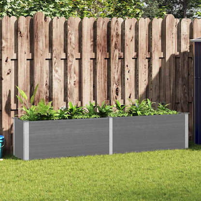 vidaXL Garden Raised Bed 250x50x54 cm WPC Grey