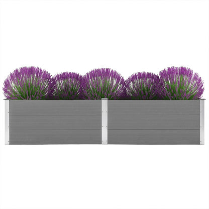 vidaXL Garden Raised Bed 250x100x54 cm WPC Grey