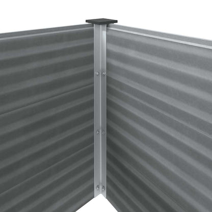 vidaXL Garden Raised Bed 250x100x54 cm WPC Grey
