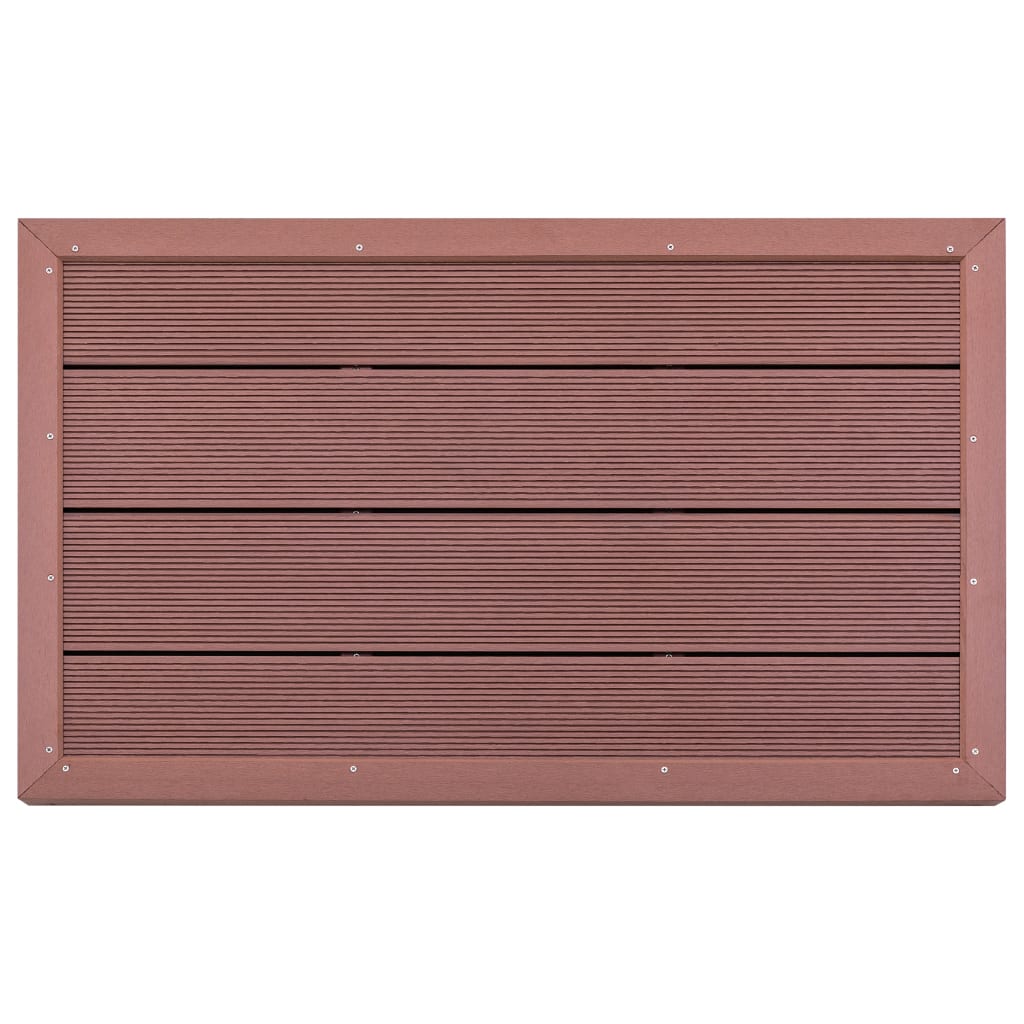 vidaXL Floor Element for Solar Shower Brown 101x63x55 cm WPC