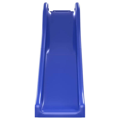 vidaXL Play Slide Blue 175x38x23 cm Polypropylene