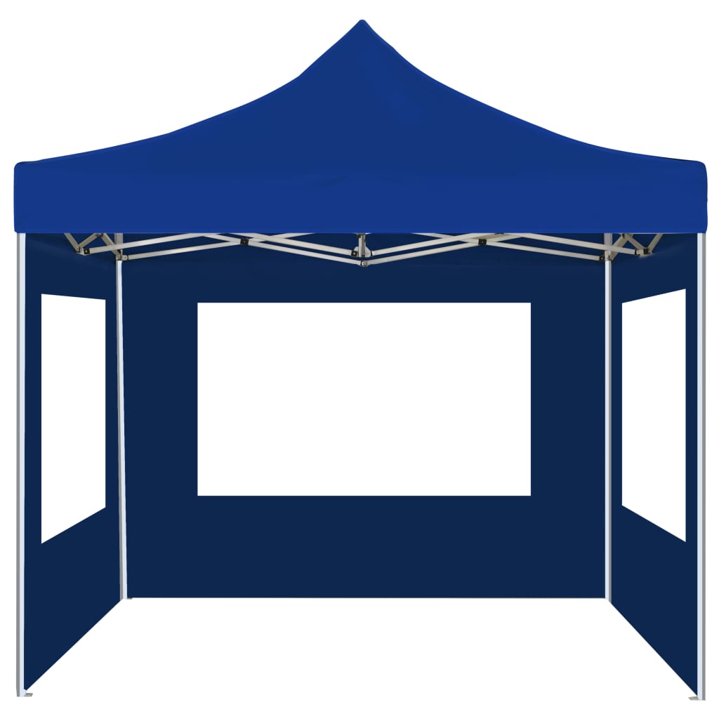 vidaXL Party Tent | Blue | Aluminium alloy, Oxford fabric with PVC coating