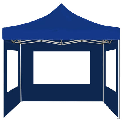 vidaXL Party Tent | Blue | Aluminium alloy, Oxford fabric with PVC coating