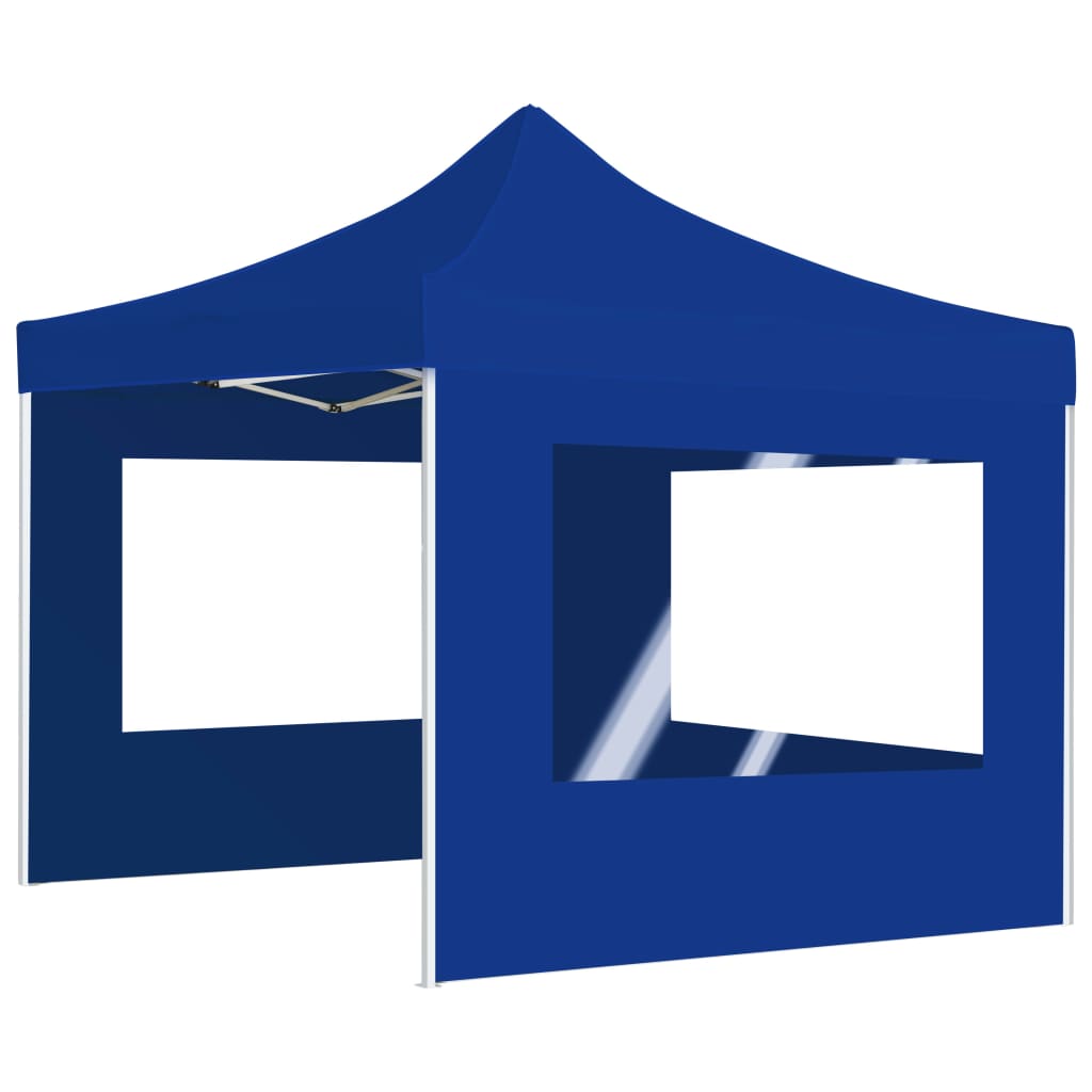 vidaXL Party Tent | Blue | Aluminium alloy, Oxford fabric with PVC coating