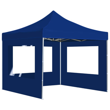 vidaXL Party Tent | Blue | Aluminium alloy, Oxford fabric with PVC coating