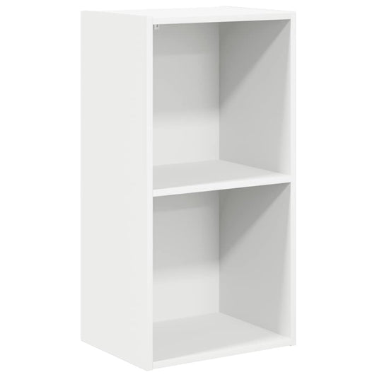 vidaXL Bookcase White 40x30x76,5 cm Engineered Wood