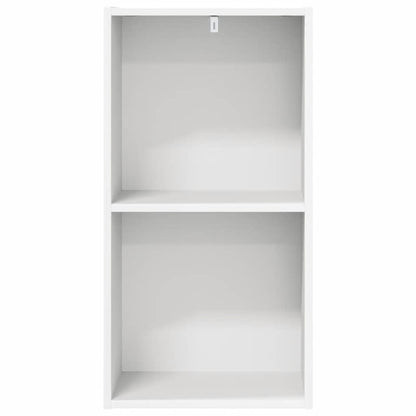 vidaXL Bookcase White 40x30x76,5 cm Engineered Wood