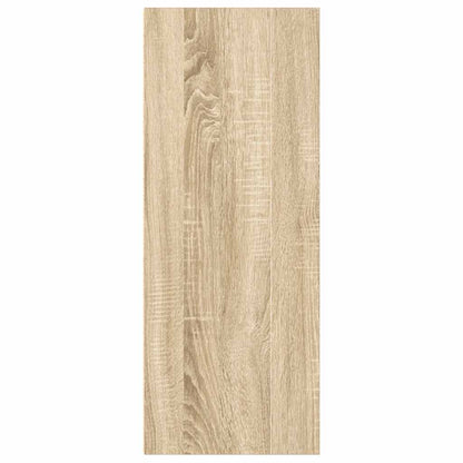 vidaXL Bookcase Sonoma Oak 40x30x76,5 cm Engineered Wood