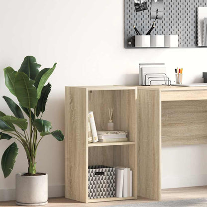 vidaXL Bookcase Sonoma Oak 40x30x76,5 cm Engineered Wood