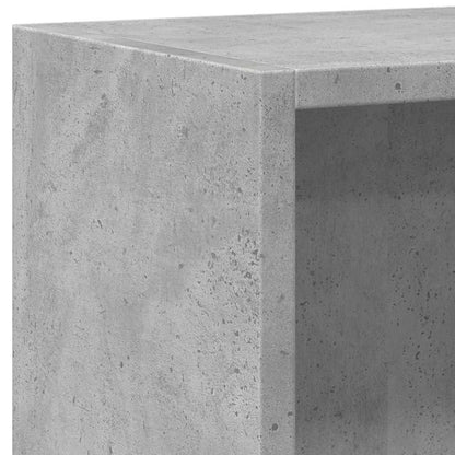 vidaXL Bookcase Concrete Grey 60x30x76,5 cm Engineered Wood