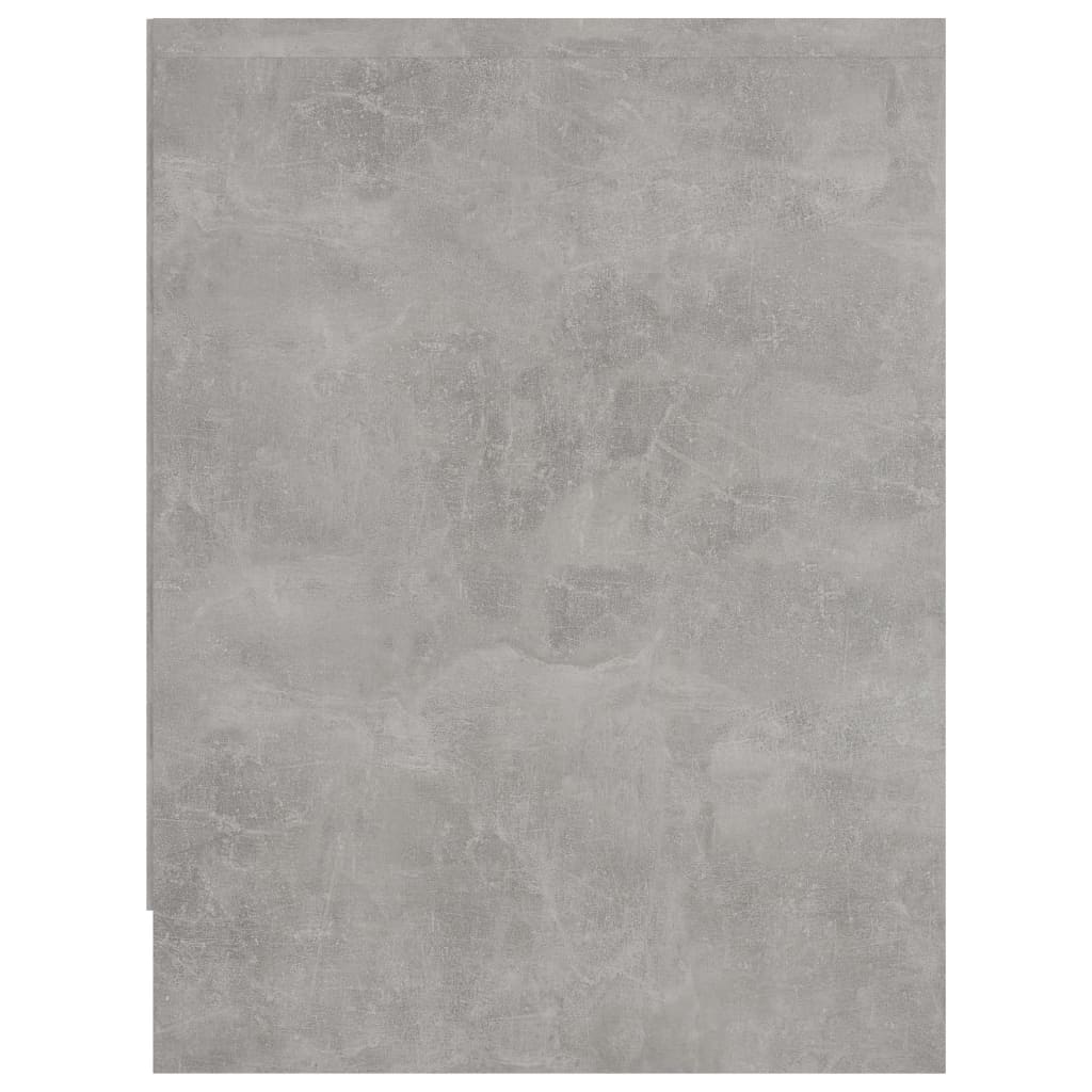 vidaXL Bedside Cabinet Concrete Grey 40x30x40 cm Engineered Wood