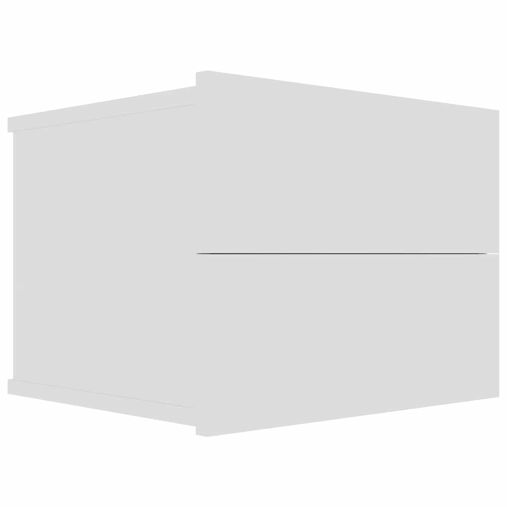 801054 vidaXL Bedside Cabinets 2 pcs White 40x30x30 cm Engineered Wood