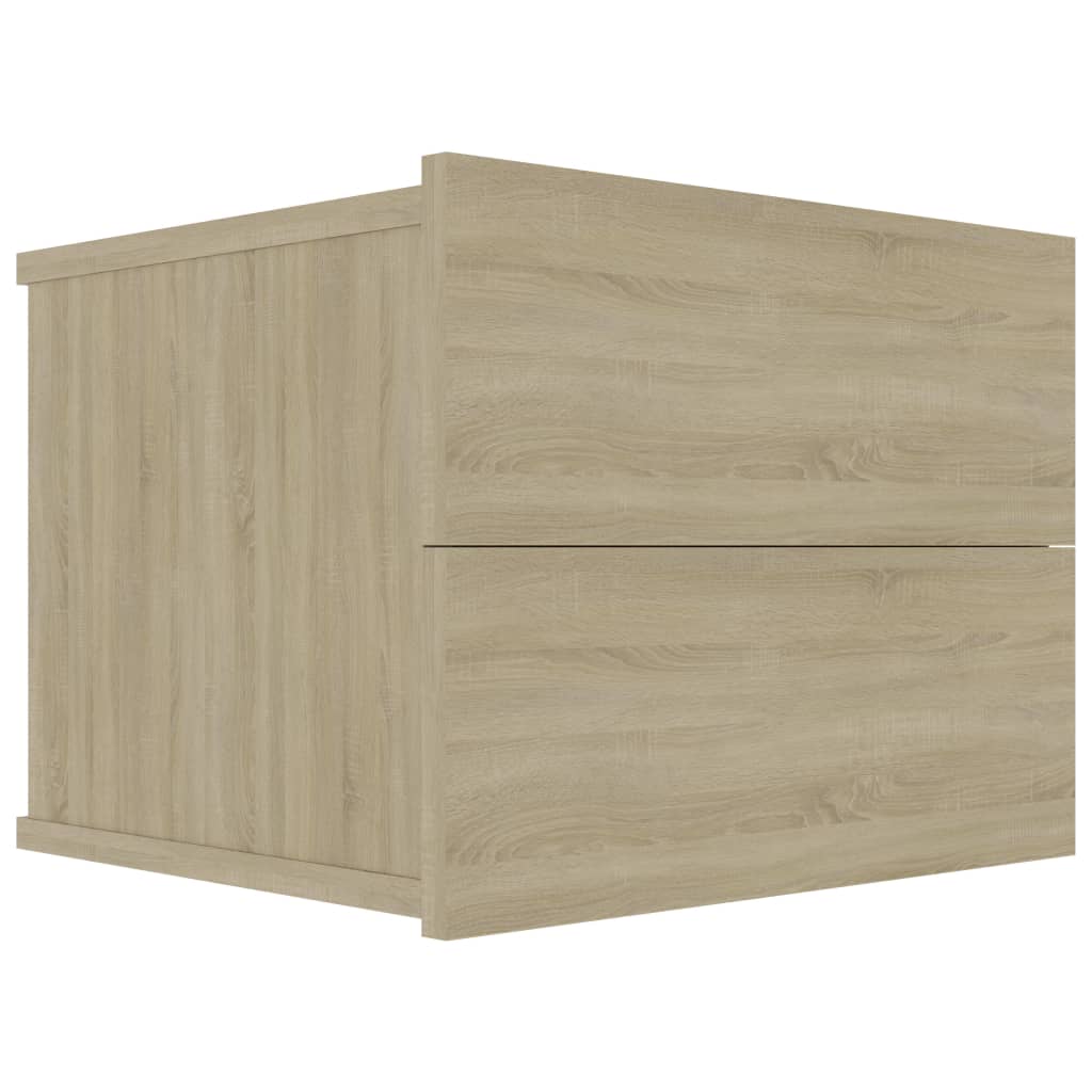 vidaXL Bedside Cabinet Sonoma Oak 40x30x30 cm Engineered Wood