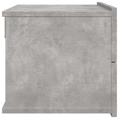 801061 vidaXL Bedside Cabinet Concrete Grey 40x30x30 cm Engineered Wood