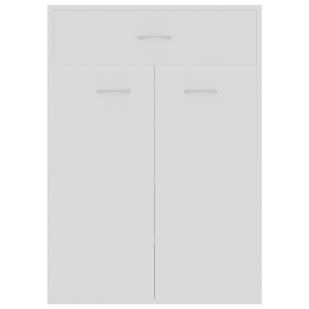 vidaXL Shoe Rack | White | Engineered wood | Medium | Storage | Shoe Rack