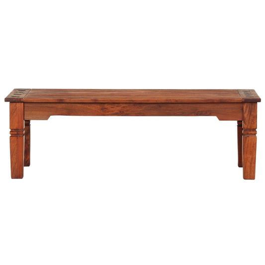 vidaXL Coffee Table 110x50x35 cm Solid Acacia Wood