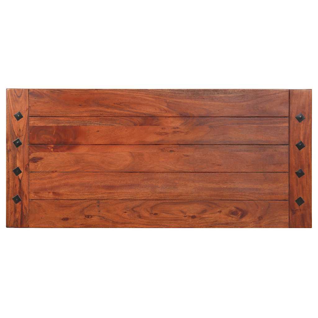 286258 vidaXL Coffee Table 110x50x35 cm Solid Acacia Wood