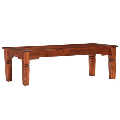 vidaXL Coffee Table 110x50x35 cm Solid Acacia Wood