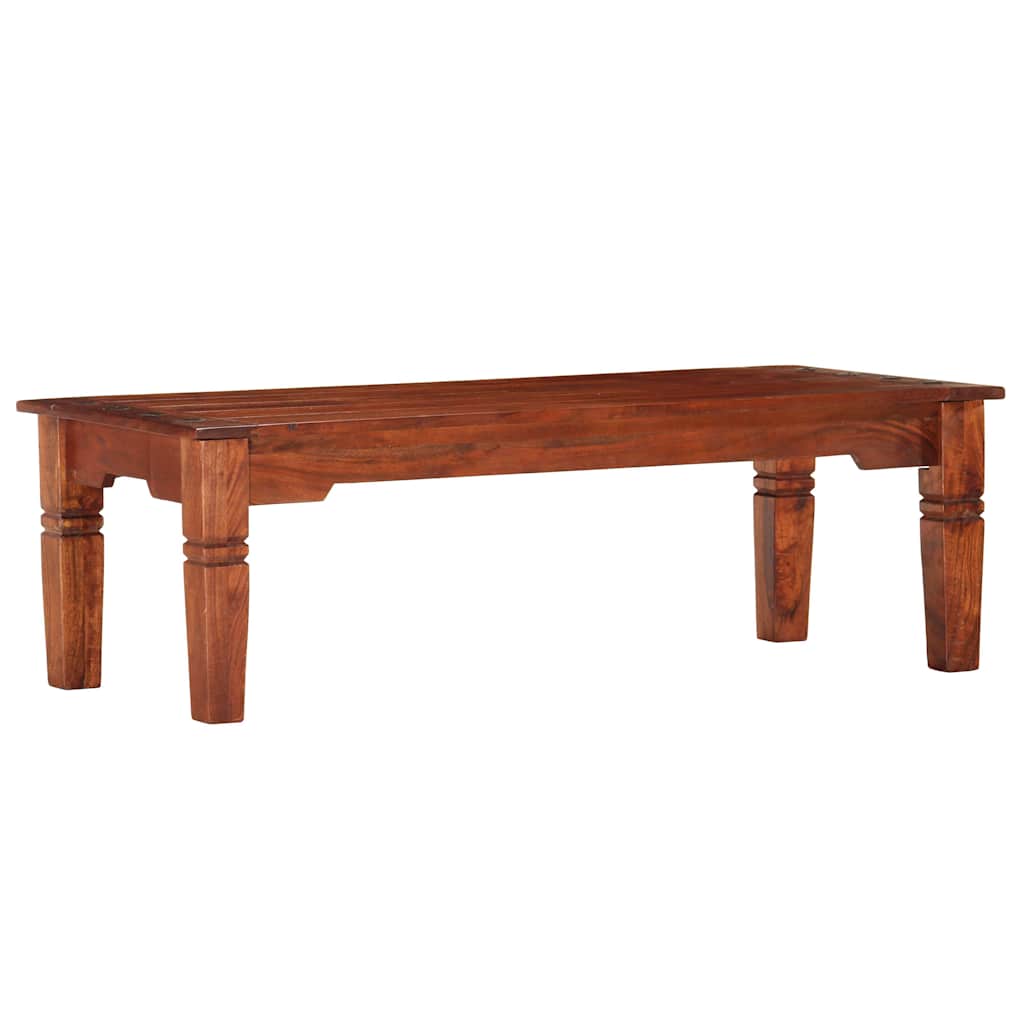 286258 vidaXL Coffee Table 110x50x35 cm Solid Acacia Wood