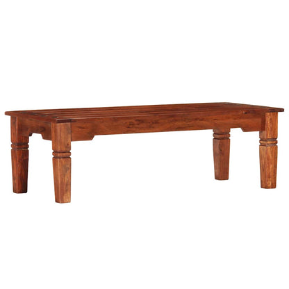 286258 vidaXL Coffee Table 110x50x35 cm Solid Acacia Wood