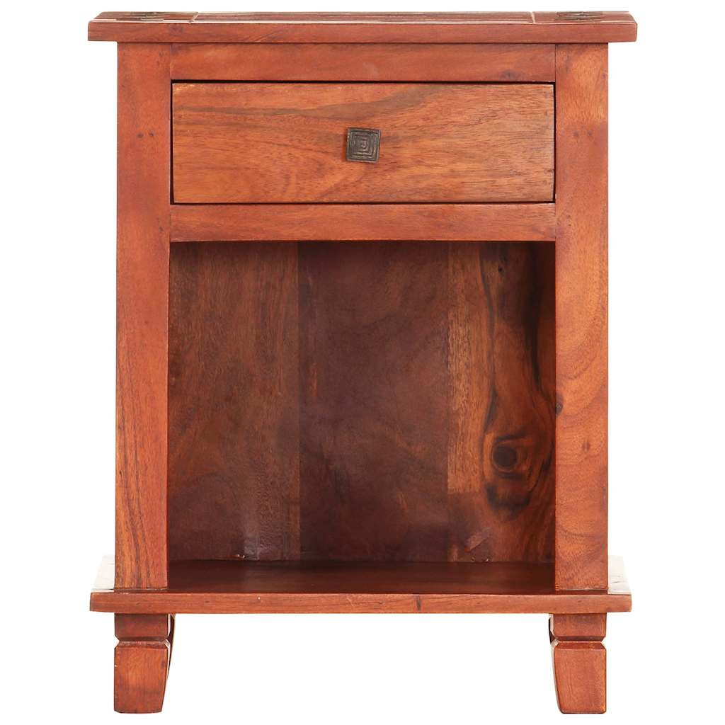 286265 vidaXL Bedside Cabinet 40x30x50 cm Solid Acacia Wood