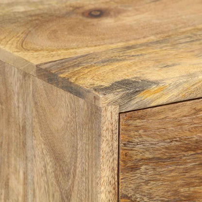 286123 vidaXL Bedside Cabinet 36x30x60 cm Solid Mango Wood