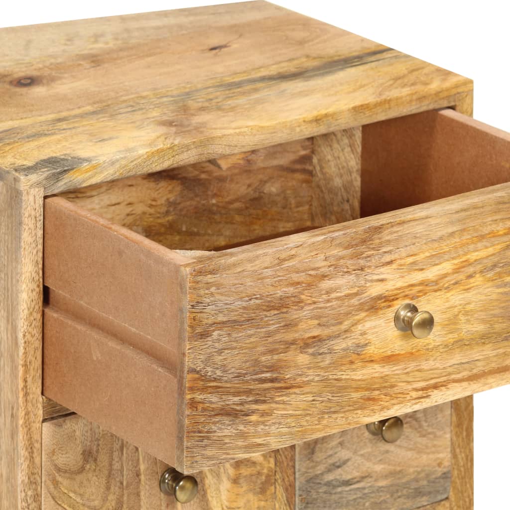 vidaXL Bedside Cabinet 36x30x60 cm Solid Mango Wood