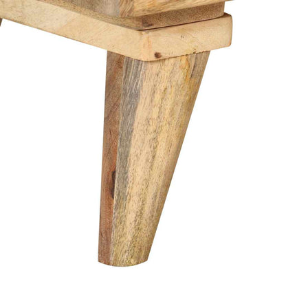 286123 vidaXL Bedside Cabinet 36x30x60 cm Solid Mango Wood