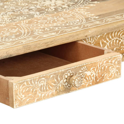 vidaXL Coffee Table | Brown | Solid mango wood | 110x50x45 cm | Coffee Table