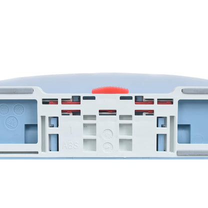 vidaXL Soft-Close Toilet Seat Quick Release Blue Oval