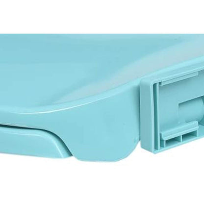 vidaXL Soft-Close Toilet Seat Green Oval