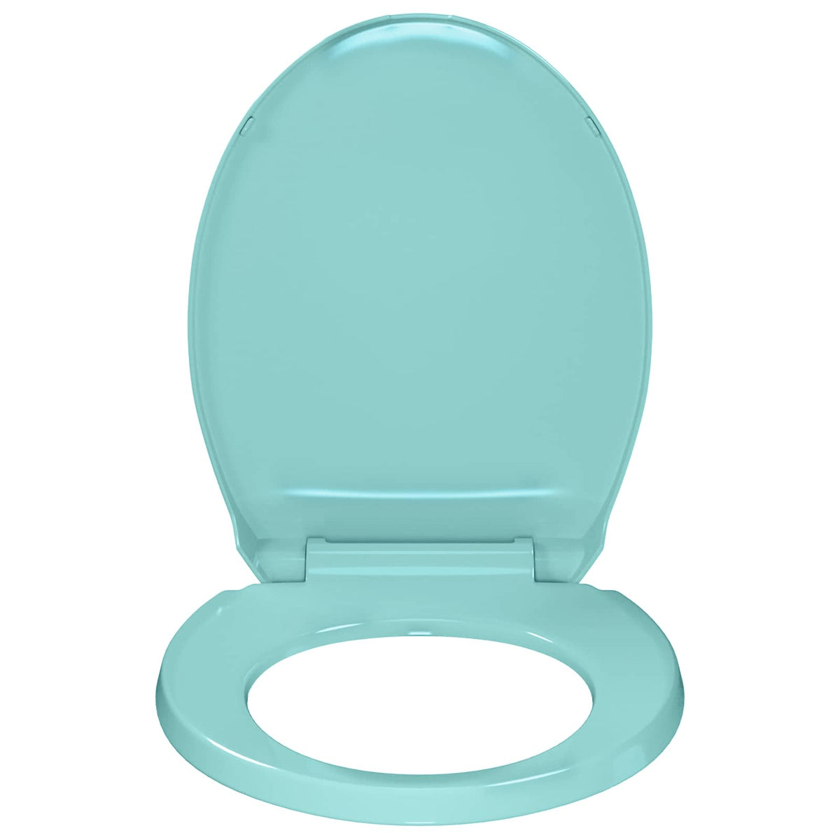 vidaXL Soft-Close Toilet Seat Green Oval