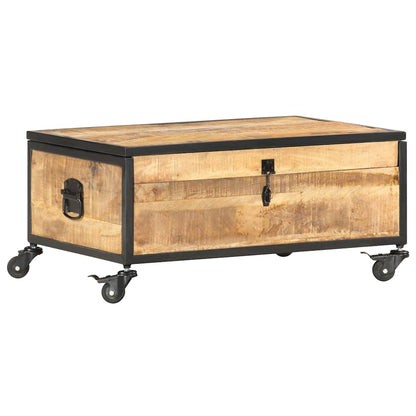 286378 vidaXL Coffee Table 70x50x33 cm Solid Mango Wood