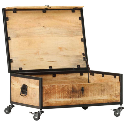 286378 vidaXL Coffee Table 70x50x33 cm Solid Mango Wood
