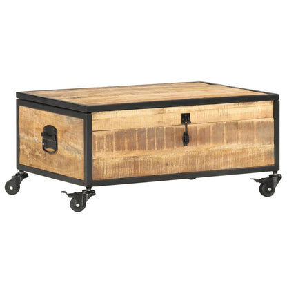 vidaXL Coffee Table 70x50x33 cm Solid Mango Wood