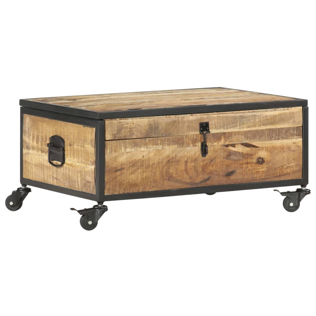 vidaXL Coffee Table 70x50x33 cm Solid Mango Wood