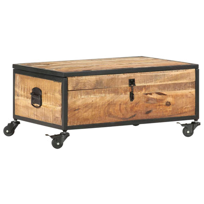 vidaXL Coffee Table 70x50x33 cm Solid Mango Wood