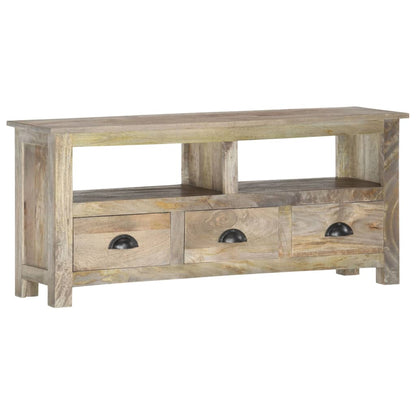 vidaXL TV Cabinet 110x30x50 cm Solid Mango Wood