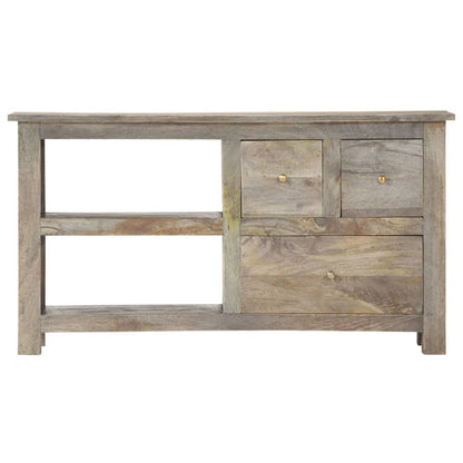 vidaXL TV Cabinet 100x30x55 cm Solid Mango Wood