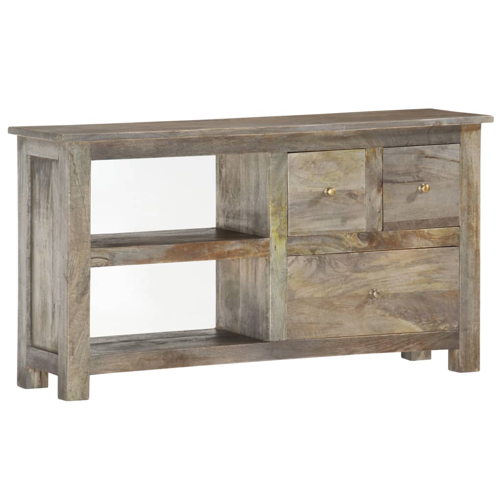 vidaXL TV Cabinet 100x30x55 cm Solid Mango Wood