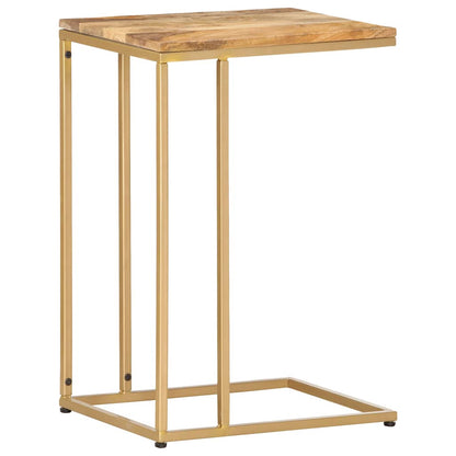 286400 vidaXL Side Table 35x45x65 cm Solid Mango Wood