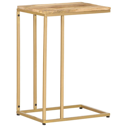 286400 vidaXL Side Table 35x45x65 cm Solid Mango Wood